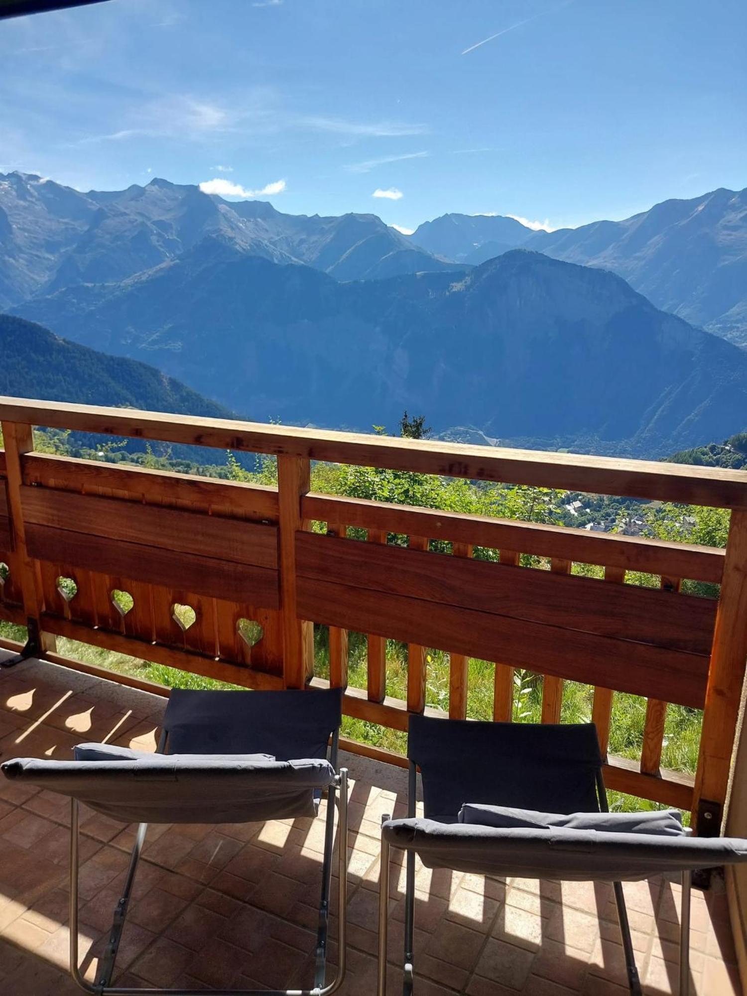 Appartement Confortable A L'Alpe D'Huez De 27 M² Avec Vue Montagne Экстерьер фото