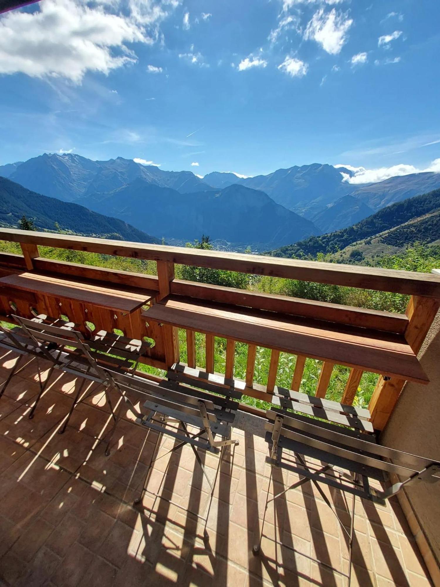 Appartement Confortable A L'Alpe D'Huez De 27 M² Avec Vue Montagne Экстерьер фото